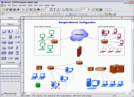 LanFlow Net Diagrammer screenshot